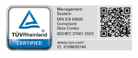 TÜV Zertifikat